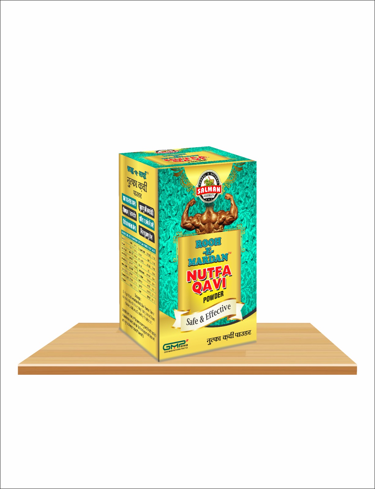 Salman Pharmacy Rooh E Mardaan Nutfa Qavi Powder – Herbal Vitality & Stamina Booster for Men